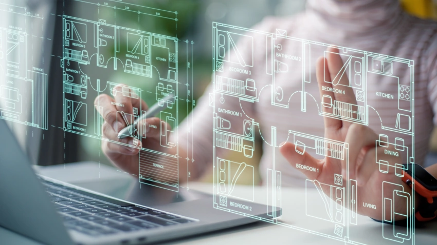 Projetos de arquitetura residenciais e comerciais